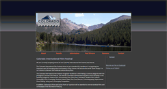 Desktop Screenshot of coloradofilmfestival.com